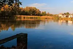 pohled na Drahotický rybník