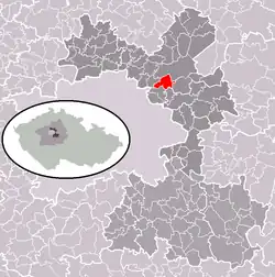 Dřevčice na mapě