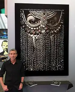 Tal vystavoval na konferenci GlobalShop 2016 v Las Vegas své dílo s názvem „Ticho“