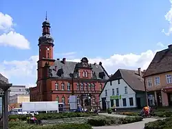 Radnice a část náměstí