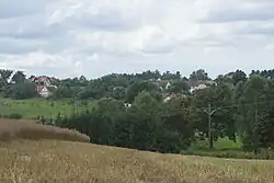 Pohled na část vesnice