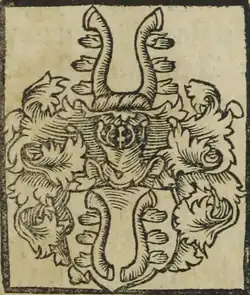 Erb Dubských z Třebomyslic (J. Willenberg