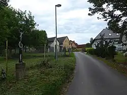 Dubovice, hlavní silnice