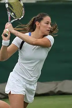Mariana Duque Mariño ve Wimbledonu 2013