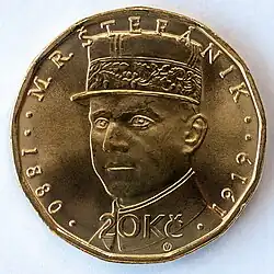 Vzor 2018 II s portrétem Milana Rastislava Štefánika