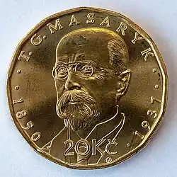 Vzor 2018 I s portrétem Tomáše Garrigua Masaryka