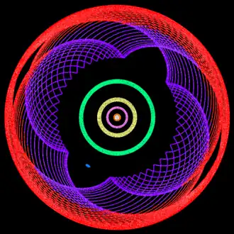 Statické zobrazení pohybu tělesa 2002 TC302 vzhledem k nehybnému Neptunu