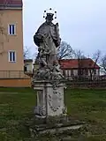 Dyjákovice - socha sv. Jana Nepomuckého 01.jpg