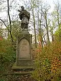 Dymokury, socha svatého Jana Nepomuckého.jpg