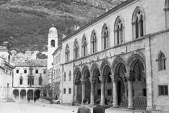 Střed města v roce 1960.