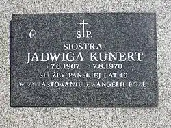 Náhrobek na hřbitově v Děhylově