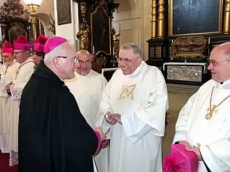 S biskupem Baxantem