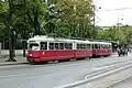 Souprava E1+c4 na Ringstraße