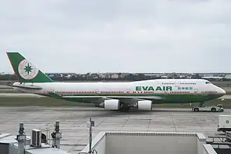 Boeing 747-400 registrace B-16412