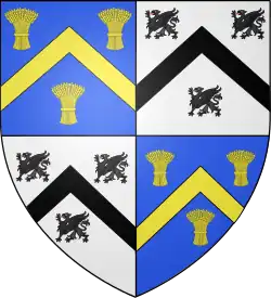 Erb rodu Finchů v linii hrabat z Winchilsey a Nottinghamu