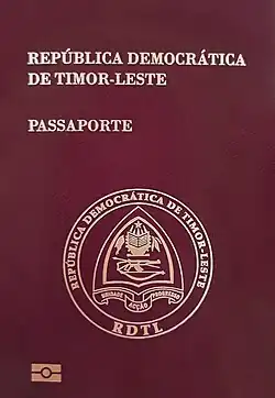 Východotimorský cestovní pas