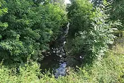 potok v Čakovicích