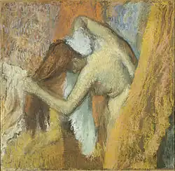 Edgar Degas, Woman at Her Toilette, asi 1900–1905