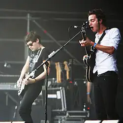 Editors na festivalu Eurockéennes 2007