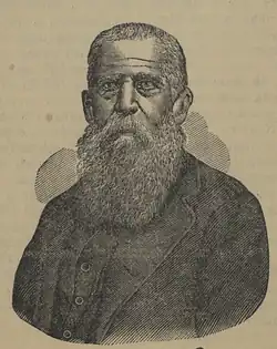 Eduard Preiss na rytině z r. 1881