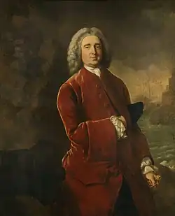 Admirál Edward Vernon (Národní portrétní galerie, Thomas Gainsborough, 1753)