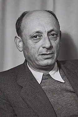 Efrajim Taburi na snímku z roku 1951