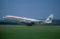 Boeing 707-320C registrace SU-AVZ na letišti v Curychu v roce 1978