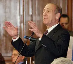 Předseda vlády Olmert
