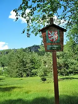 Jižní část přírodní památky v oblasti prameniště Ostrovské Bělé