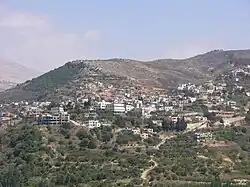 Ejn Kinije, pohled z jihozápadu