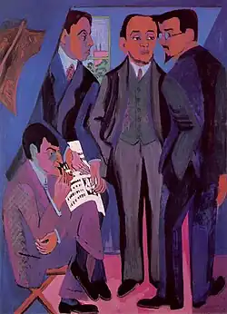 Ernst Ludwig Kirchner: Společnost umělců (1926)