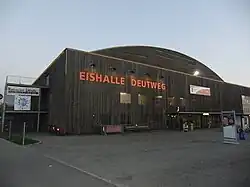 Eishalle Deutweg ve Winterthuru, dějiště MS žen v hokeji 2011