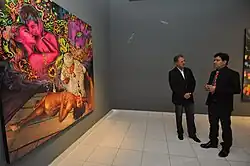 Výstava Christiana Bendayána v galerii Sala Luis Miró Quesada Garland v Miraflores, 2012