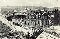 stavba objektu (foto před rokem 1906)