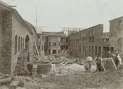 stavba objektu (foto před rokem 1906)