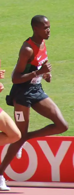 Elijah Manangoi (27. srpna 2015)