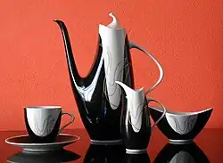 Oceněná porcelánová souprava „Elka" od Jaroslava Ježka