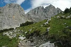 Ellmauer Halt od jihu