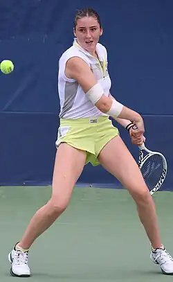 Elsa Jacquemotová na US Open 2023