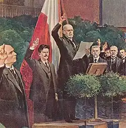 Emanuel Boháč: Národní přísaha ze dne 13. dubna 1918