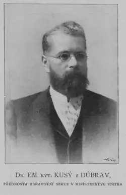 Emanuel rytíř Kusý z Dúbrav (1899)