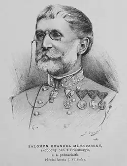 Emanuel Salomon von Friedberg-Mírohorský (1889)