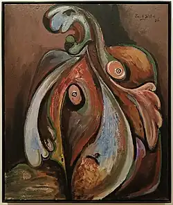 Emil Filla, Žena v křesle (1936)