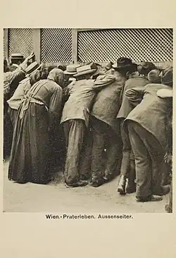 Wien-Praterleben, Aussenseiter asi 1910