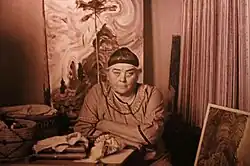 Emily Carr ve svém studiu, 1939