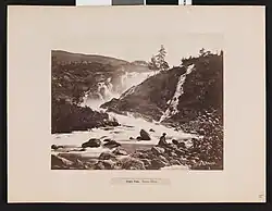 Vodopád Endin Foss. Thesse Elven