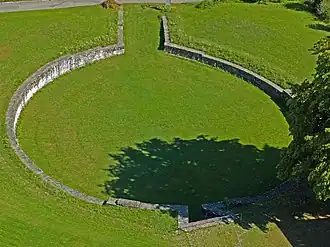 Engelshalbinsel, Půdorys římského divadla