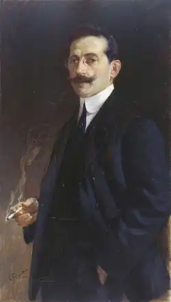 Autoportrét, Enrique Simonet (1918)