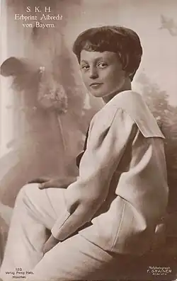 Albrecht von Bayern, asi 1915