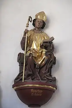 Socha sv. Erharda, Erding, 15. století